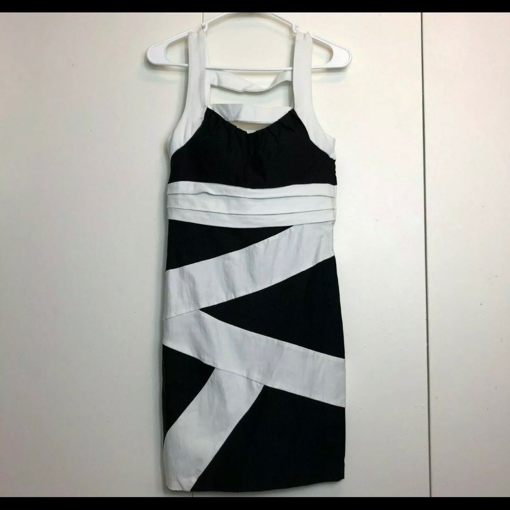 Ruby Rox Black white Dress sz. 7